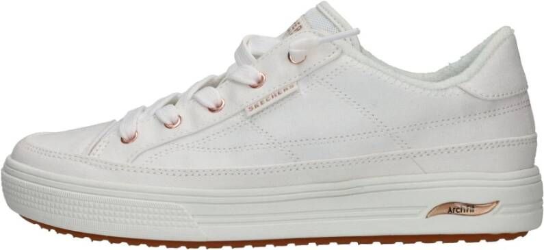 Skechers Comfortabele Witte Arch Fit Arcade Vegan Instapper White Dames - Foto 10