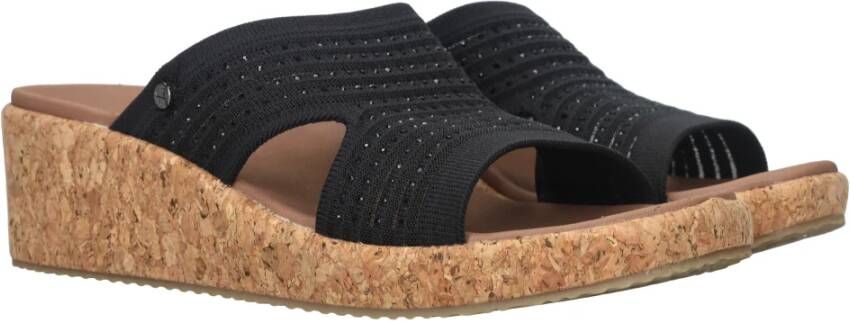 Skechers Arch Fit Beverlee Sweet Lacey slipper Zwart Dames