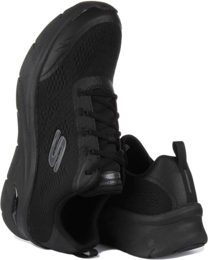 Skechers Arch Fit D'Lux-Sumner Sneakers Black Heren