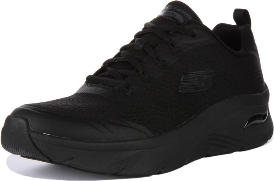 Skechers Arch Fit D'Lux-Sumner Sneakers Black Heren