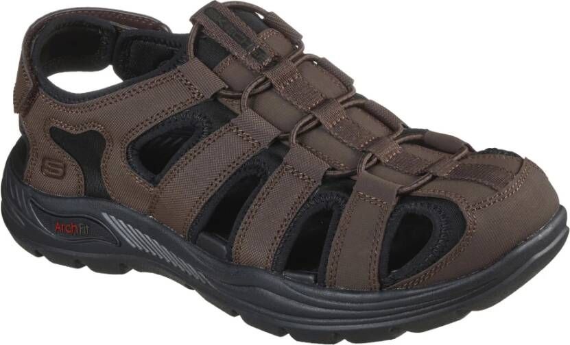 Skechers Arch Fit Motley Sd-Verlander Sandalen Brown Heren