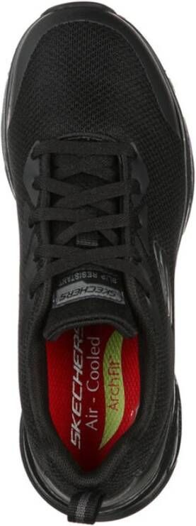 Skechers Arch Fit Slip-Resistant Sneaker Black Dames