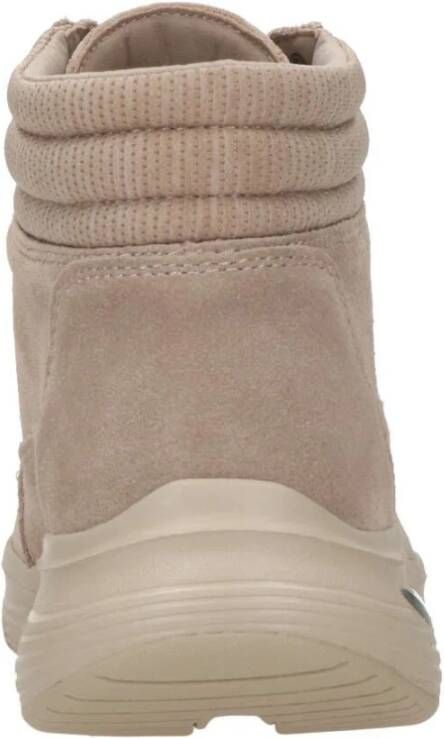 Skechers Arch Fit Smooth veterboot Beige Dames