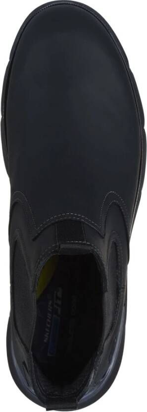 Skechers Augustino Paulo Laarzen Black Heren