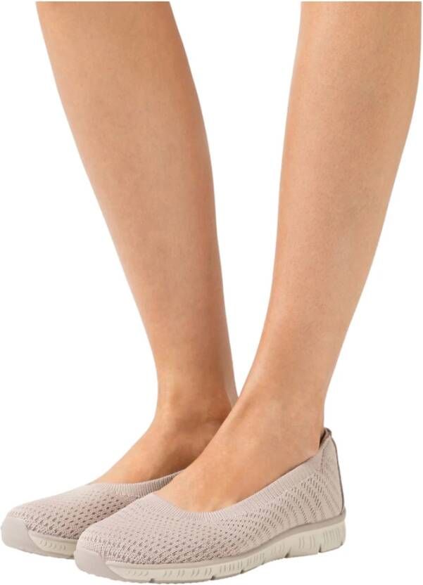 Skechers Be-Cool Sneakers Beige Dames