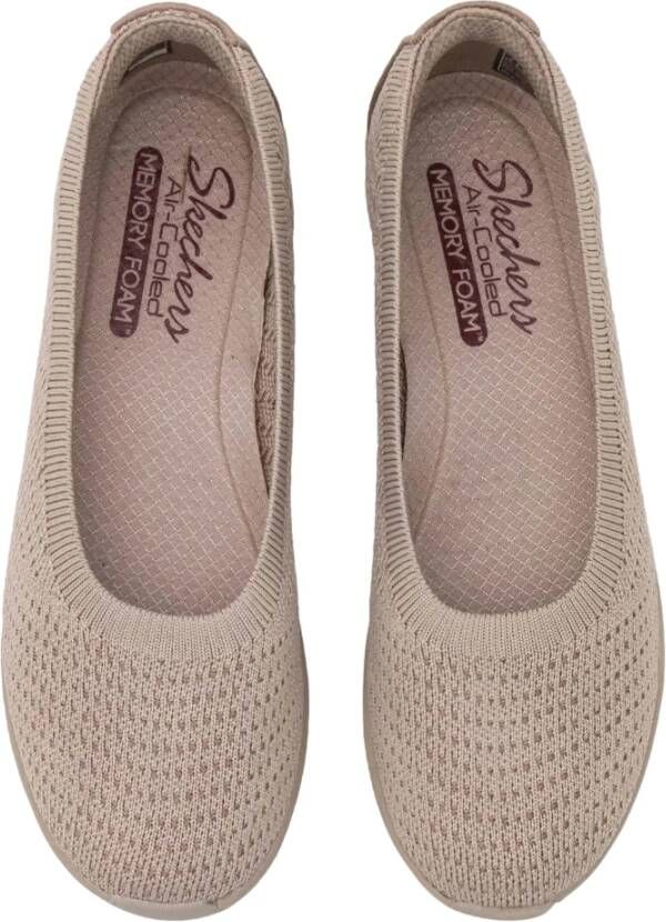 Skechers Be-Cool Sneakers Beige Dames