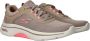 Skechers Go Walk Arch Fit 2.0 Balin VEGAN Sneaker Vrouwen Beige - Thumbnail 8