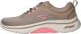 Skechers Go Walk Arch Fit 2.0 Balin VEGAN Sneaker Vrouwen Beige - Thumbnail 6