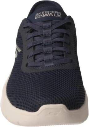 Skechers Blauwe Stretch Fit Damesschoenen Blauw Dames