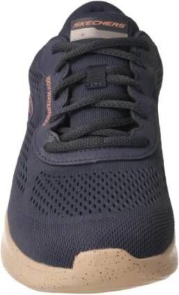 Skechers Blauwe veganistische sportsneakers met waterdichte technologie Blue Dames