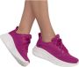 Skechers Bobs Sport B Flex Hi Sneakers Pink Dames - Thumbnail 2