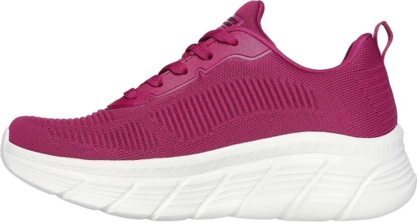 Skechers Bobs Sport B Flex Hi Sneakers Pink Dames