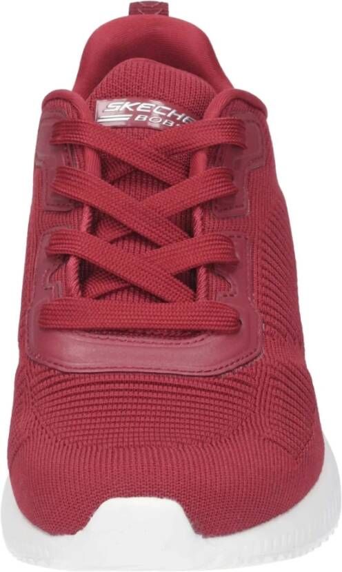 Skechers Bobs Squad Tough Talk Sneakers Red Dames