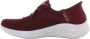 Skechers Slip-Ins Ultra Flex 3.0 Brilliant 149710-BURG Vrouwen Rood Sneakers Sportschoenen - Thumbnail 4