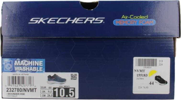 Skechers Bounder RSE Sneakers Blue Heren