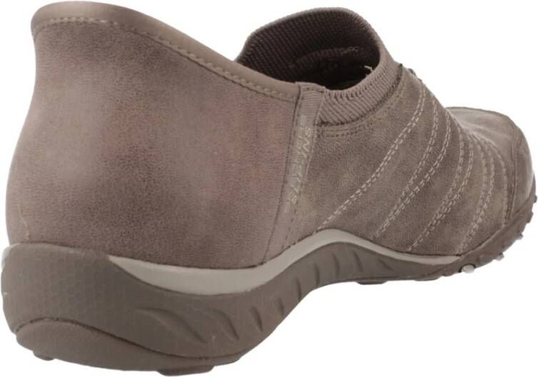 Skechers Breathe-Easy Home Sneakers Beige Dames