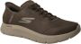 Skechers Bruine Flex Gebreide Sneaker Brown Heren - Thumbnail 2