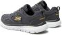 Skechers Stijlvolle Stoffen Sneakers voor Heren Grijs Heren - Thumbnail 3