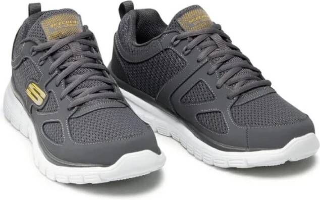 Skechers Burns-Agoura Charcoal Sneakers Gray Heren