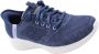 Skechers Go Walk Flex New World Instappers Donkerblauw Lime - Thumbnail 33