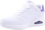 Skechers Stijlvolle Uno Sneakers voor Vrouwen White Dames - Thumbnail 21