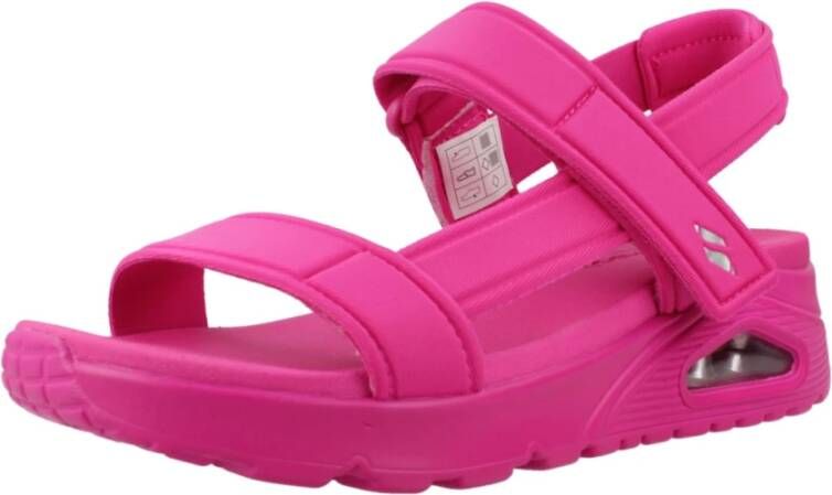 Skechers Stijlvolle platte sandalen voor vrouwen Pink Dames - Foto 10