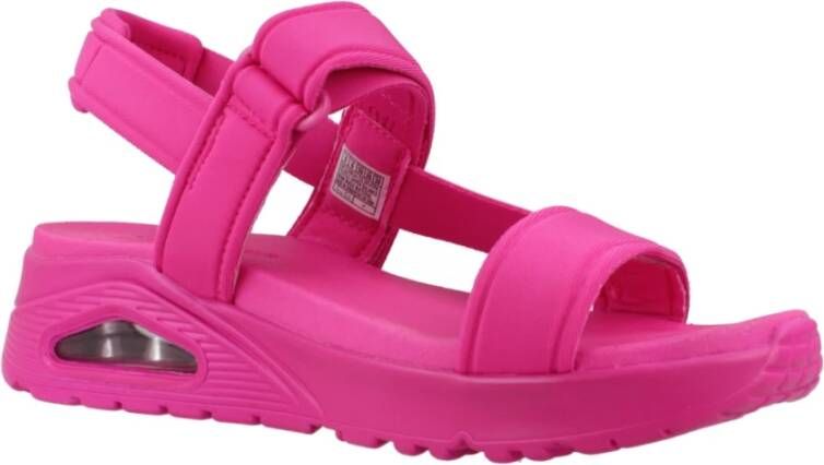 Skechers Stijlvolle platte sandalen voor vrouwen Pink Dames - Foto 12