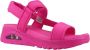 Skechers Stijlvolle platte sandalen voor vrouwen Pink Dames - Thumbnail 12