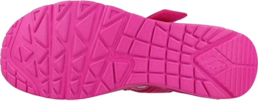 Skechers Stijlvolle platte sandalen voor vrouwen Pink Dames - Foto 13
