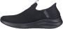 Skechers Casual Slip-On Schoenen Black Dames - Thumbnail 3