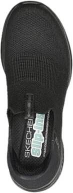 Skechers Casual Slip-On Schoenen Black Dames