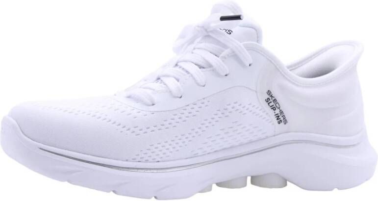 Skechers Casual Slip-On Schoenen White Dames