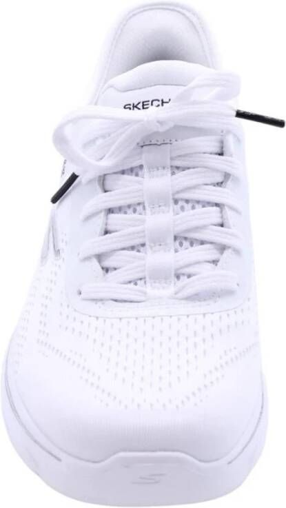 Skechers Casual Slip-On Schoenen White Dames