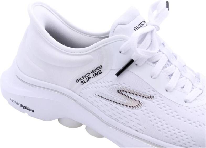 Skechers Casual Slip-On Schoenen White Dames