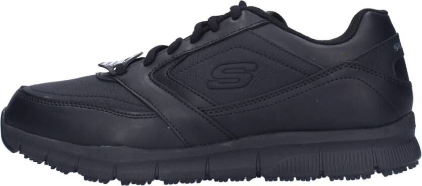 Skechers Casual Slipbestendige Sneaker Black Heren