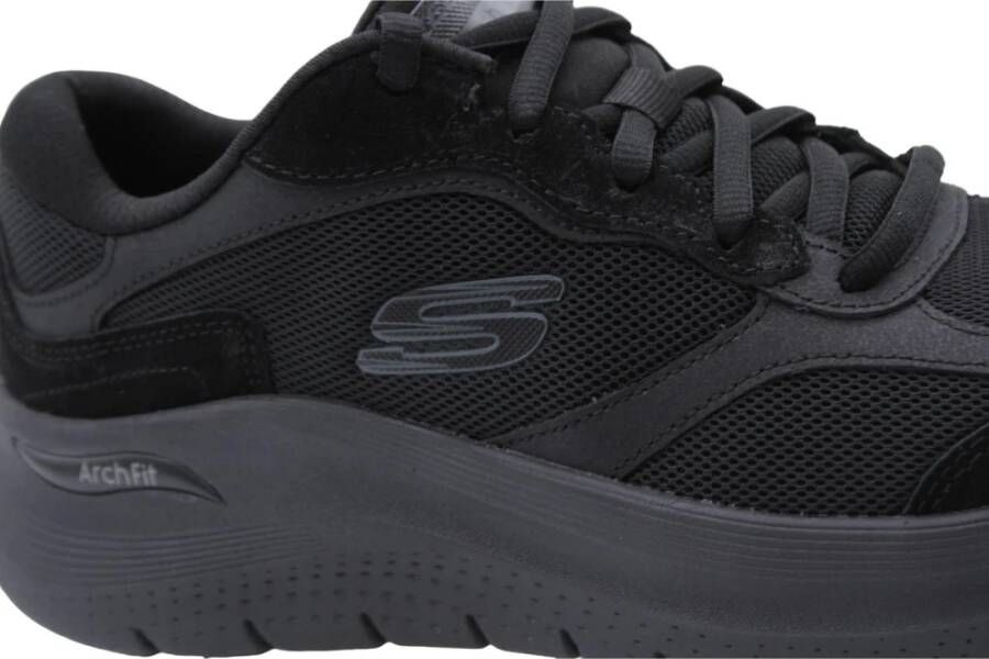 Skechers Casual Sneaker met Muntje Details Black Heren