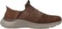 Skechers Bruine Slip-On Vegan Sneakers met Arch Support Brown Heren - Thumbnail 9