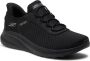 Skechers Slips-ins Bobs Sport dames sneakers zwart Extra comfort Memory Foam - Thumbnail 3