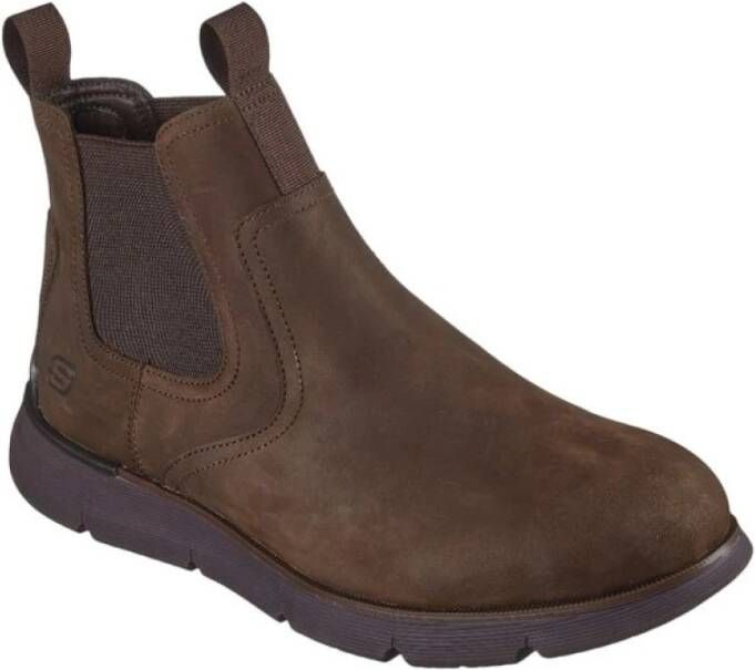 Skechers Chelsea Laarzen Brown Heren