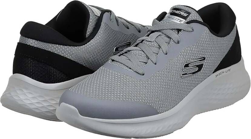 Skechers Cle Sneakers Gray Heren