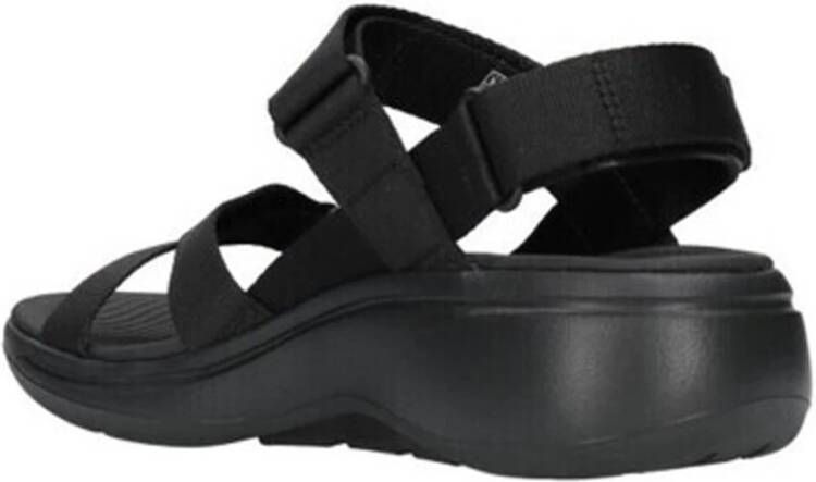 Skechers Comfort Sandaal Black Dames