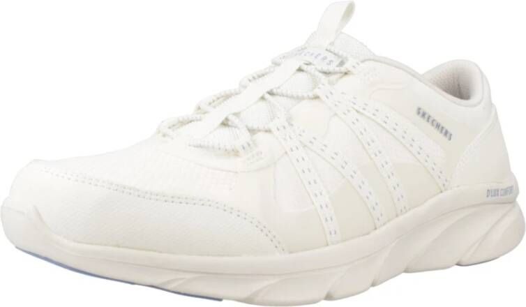 Skechers Comfort Sneakers met Dlux Technologie White Dames