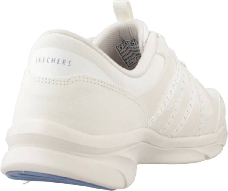 Skechers Comfort Sneakers met Dlux Technologie White Dames