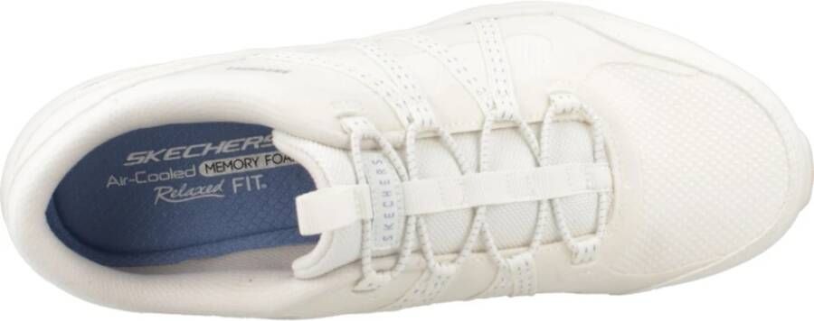 Skechers Comfort Sneakers met Dlux Technologie White Dames