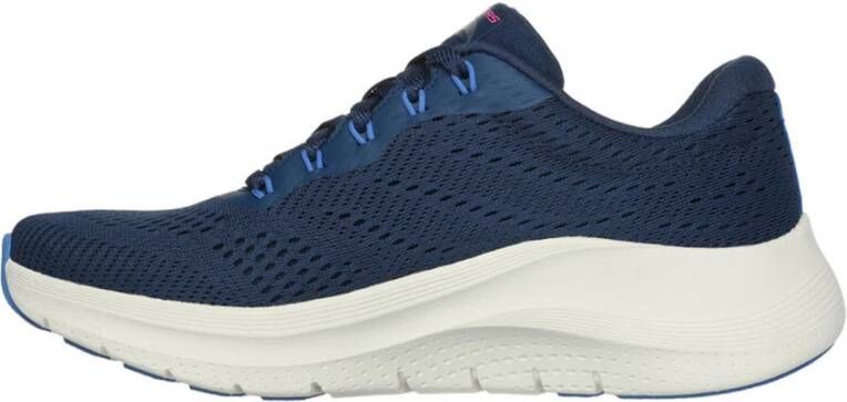 Skechers Comfort Vegan Sneaker Arch Fit 2.0 Blue Dames