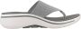 Skechers Comfortabele Arch Fit Flip Flops Gray Dames - Thumbnail 4