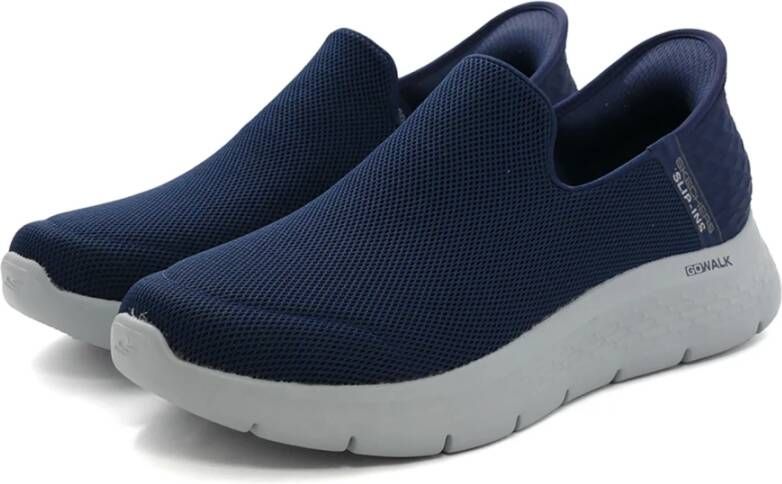 Skechers Comfortabele Instappers Blue Heren