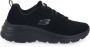 Skechers Comfortabele Leren Sneaker voor Dames Zwart Heren - Thumbnail 3