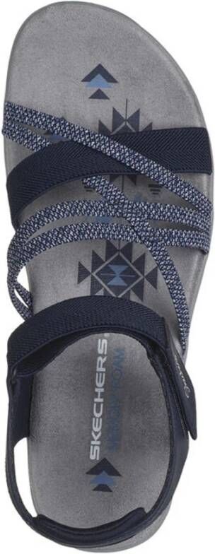 Skechers Comfortabele Sandaal met Stretch Fit Blue Dames