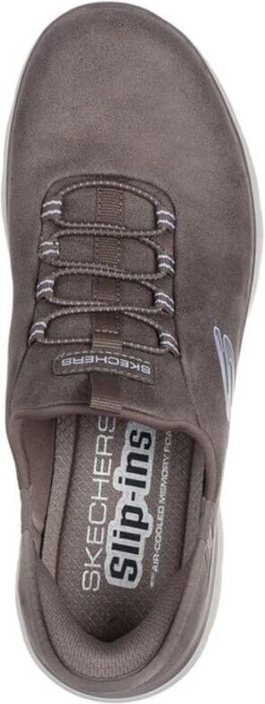 Skechers Comfortabele Slip-ins voor wandelen Brown Dames